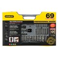 Stanley SOCKET 69PC BLK CHROME 92-824